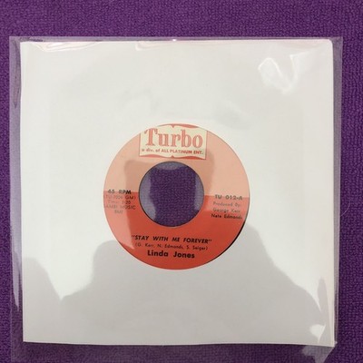 Linda Jones:Stay with me forever/i've given you the best years of my life:US