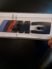 BMW M3 Badge in gloss Black. 26mm tall