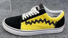 Vans x Peanuts Charlie Brown Old Skool Yellow Black Men 9.5 Women 11 Sneaker Size 6.5 Vans Peanuts x Old Skool  main image 4
