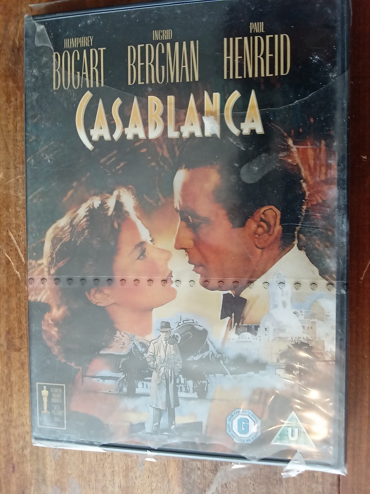 Casablanca - Ingrid Bergman, Humphrey Bogart - NEW Region 2 DVD