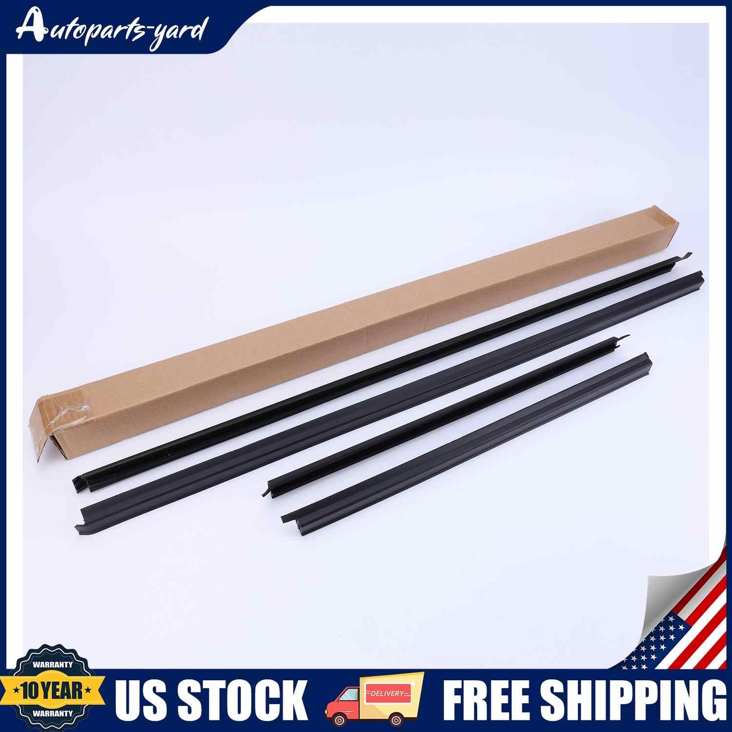 Window Glass Seals Door Belt Weatherstrip for Nissan Pathfinder 3.0L 1987-1995