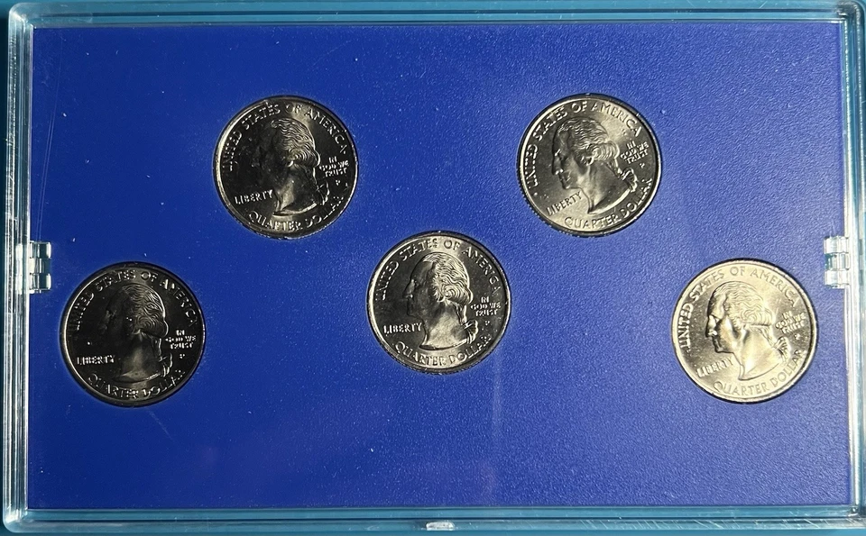 2002 🇺🇸 US MINT PHILADELPHIA EDITION STATE QUARTER SET (New in Box) - Image 2 of 3