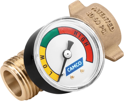 #ad #ad Camco Brass Water Pressure Regulator with Gauge Helps Protect RV Plumbing and H $20.00