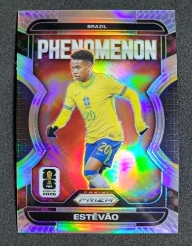 Estevao #5 — 2026 Panini Prizm FIFA Phenomenon soccer card
