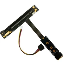 M.2 to PCIe x16 Bi-directional 8GB/s Graphics Card Adapter Cable Accessories