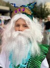 Boy Child Poseidon Neptune Costume Halloween Sz 10Y Merman — photo 2