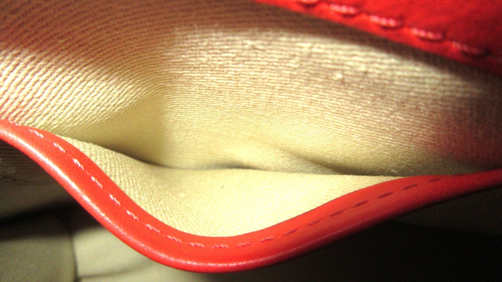 Valentino Garavani Glam Rock Leather Chain Shoulder Bag Red 2Way Used JAPAN thumbnail 9