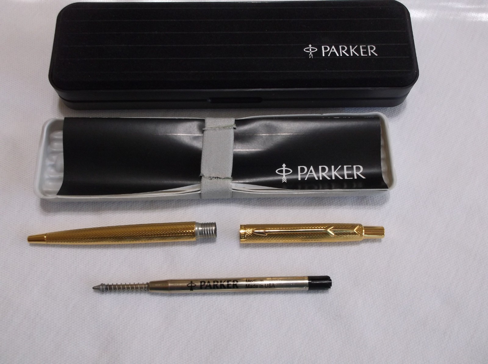 PARKER CLASSIC GRAIN d' ORANGE BALLPOINT PEN / NEW IN BOX / FRANCE / 52932