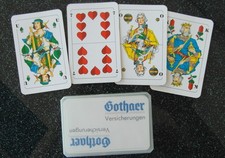 NEU Spielkarten SKAT Karten mit Werbeaufdruck