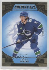 2022-23 Upper Deck Credentials Blue 19/99 Brock Boeser #87 08s2
