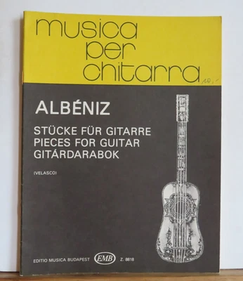 Isaak Albéniz: Stücke für Gitarre - Bild 1 von 4