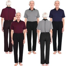 Unisex Rompers Nursing Jumpsuit Patient Sleepwear Bodysuit Anti-Strip Overall