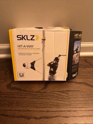 New Sklz Hit A Way Baseball Solo Batting Training Aid For Batting Practice