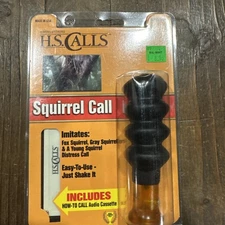 Vintage Hunters Specialties Squirrel Call W/how To Cassette H.S. Calls