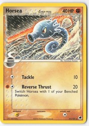 Horsea (Delta Species) 31/101 EX Dragon Frontiers Uncommon