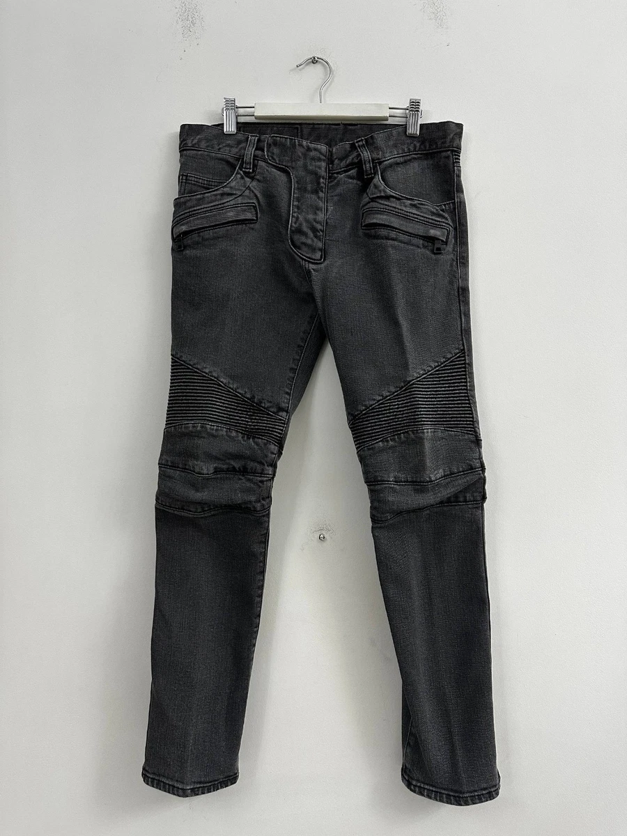 Balmain Cotton Jeans Men's Black for sale | eBay