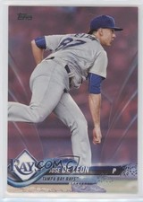 2018 Topps Mother's Day Pink 17/50 Jose De Leon #646 3p9