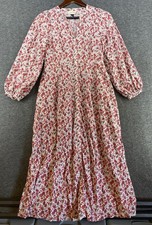 Universal Thread Prairie Midi Dress Cottage Boho Festival Country Western XS