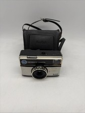 Appareil Photo Kodak Instamatic 155X Argentique Vintage + Étui Cuir #O59