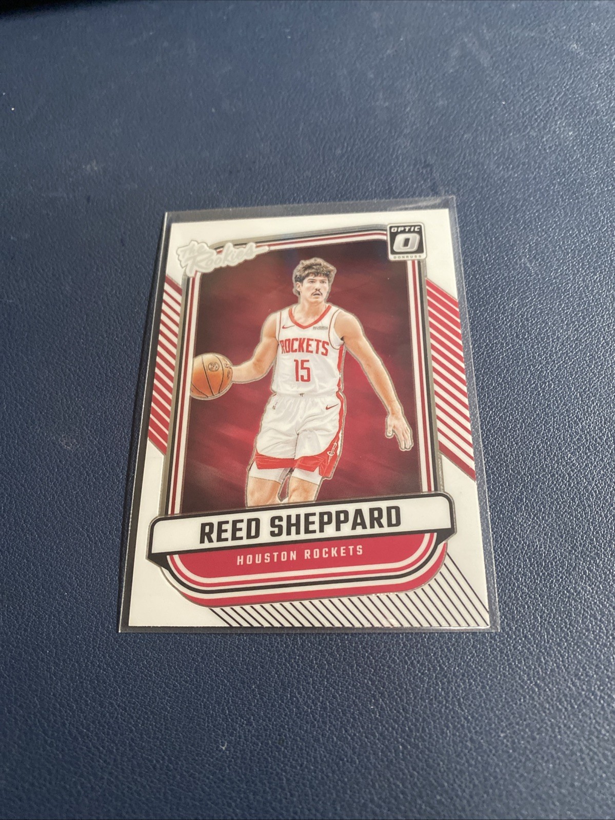 2024-25 Donruss Optic Reed Sheppard The Rookies RC #3 Rockets PWE 🔥v2