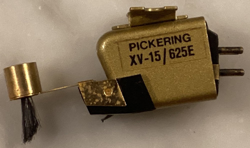 PICKERING XV-15/625E CARTRIDGE AND GENUINE PICKERING D625E STYLUS & NEEDLE BRUSH
