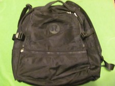 Lululemon Crew Black Backpack
