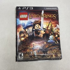 Sony PlayStation 3 PS3 LEGO Il Signore degli Anelli Completo CIB con Blu-Ray