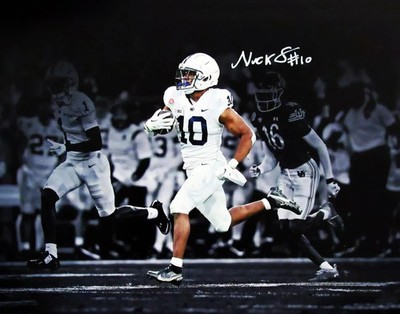 Nick Singleton Autographed 8x10 Photo Penn State Nittany Lions Signed reprint!