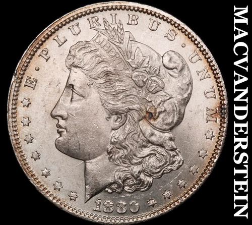 1879 Morgan Silver Dollar- Choice Gem Brilliant Uncirculated Luster #i8677