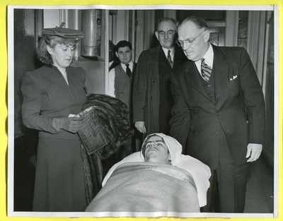 1944 Bedridden Heir Held as Draft Evader William Cammack Washington DC Photo