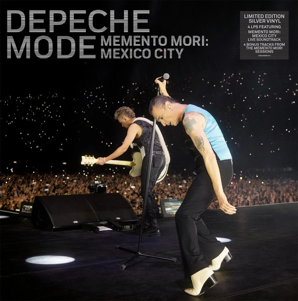 Depeche Mode Memento Mori Mexico City Live LTD 4LP Silver Vinyl 2025 Columbia - Bild 2 von 2