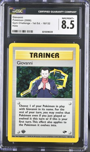 Giovanni (1st Edition) graded CGC 8.5 for sale on eBay