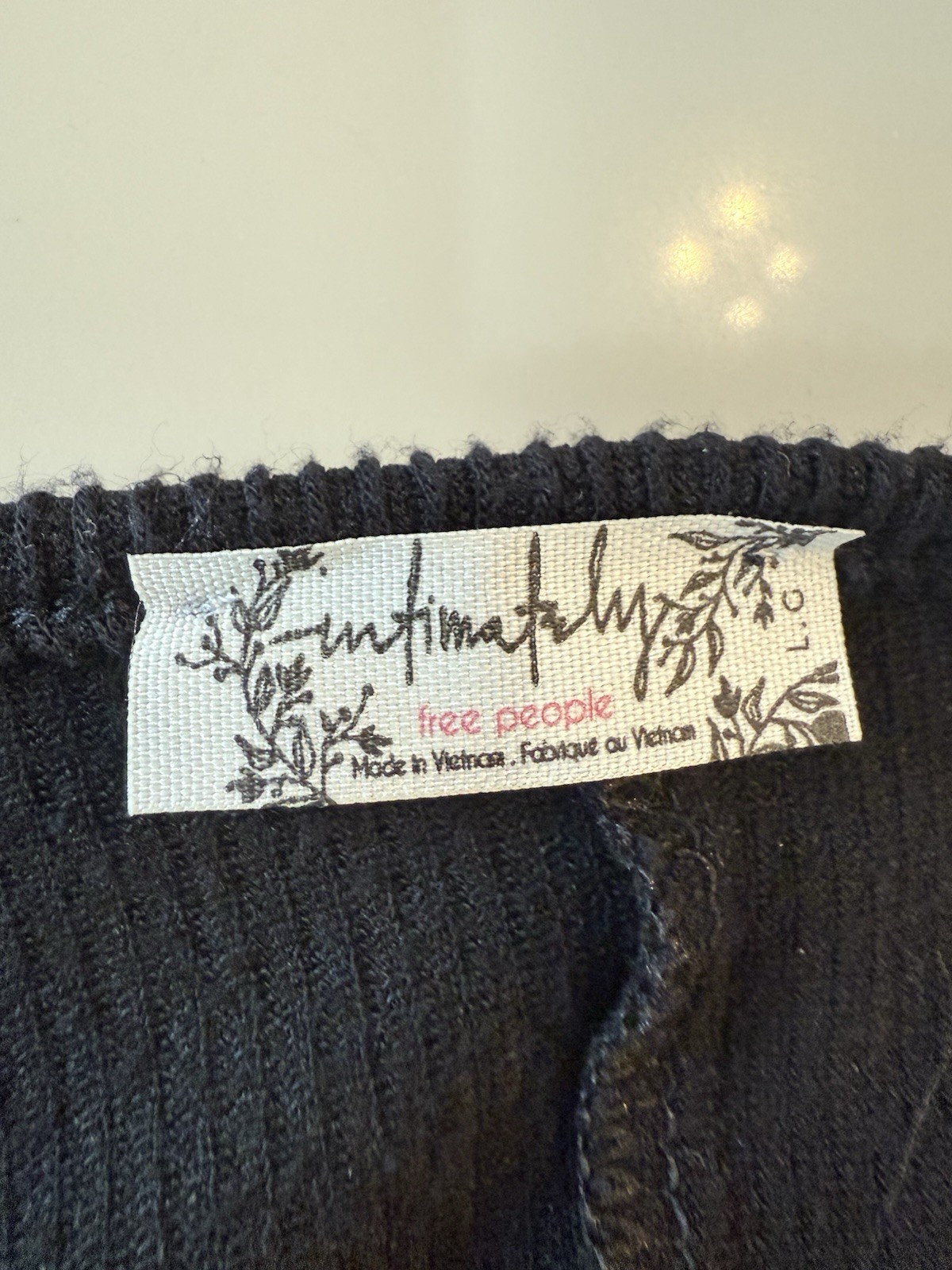 Free People Intimately Keep It Basic Ribbed Henle… - image 8