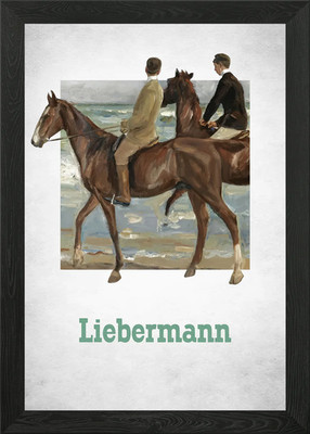 Max Liebermann Gerahmtes Wandbild Poster Leinwanddruck Bild