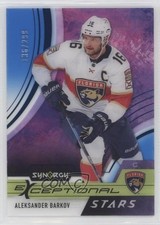 2021-22 Upper Deck Synergy Exceptional Stars Blue 136/299 Aleksander Barkov 11jd