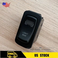 For 2018-2025 Polaris Ranger XP 1000 Front LIGHT BAR Blue On/Off Dash Switch New