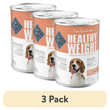 (3 pack) Blue Buffalo True Solutions Weight Control Wet Dog Food, 12.5-oz. Can 4.27 per gallon