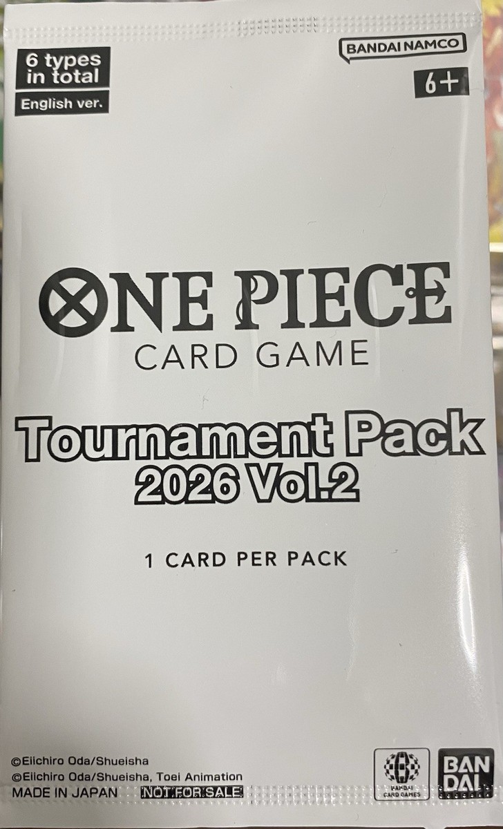 One Piece Tcg Store Tournament Pack 2026 Vol.2 OP | eBay