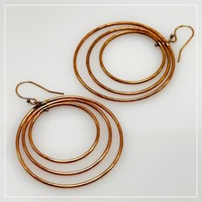 Designer Multi Hoop Dangle Drop Earrings 1/20...