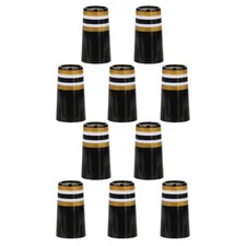 10 Golf Iron Ferrules for 0.355'' Tapered 0.370'' Parallel Steel Shafts