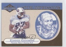 2001 Pacific Impressions Lasting Impressions Eddie George #20 0i0