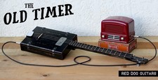 Old Timer - Cigar Box Guitar - 3 Sting Blues & Slide Guitar