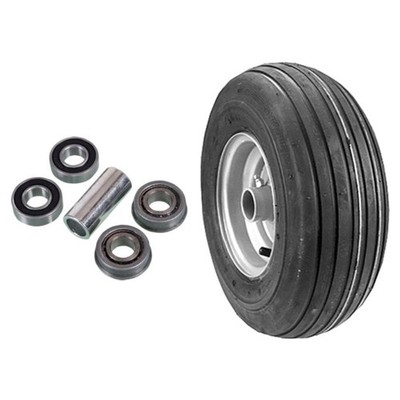 13X650X6 4PLY Wheel Assembly & Bearings for Dixie Chopper Silver(D50)