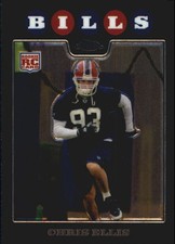 2008 Topps Chrome #TC242 Chris Ellis RC Card