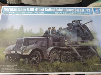 German 5 cm Flak 41 auf Selbstfahrlafette Sd.Kfz 7/23