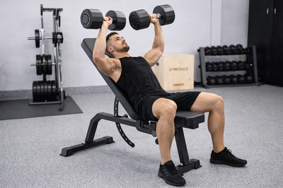 Krafttraining Hantelbank verstellbar Ganzkörper Gym Workout 11 Steigungen 200kg