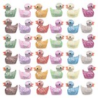  120 Pcs Resin Ducks for Fairy Gardens Miniature Animal Figurines