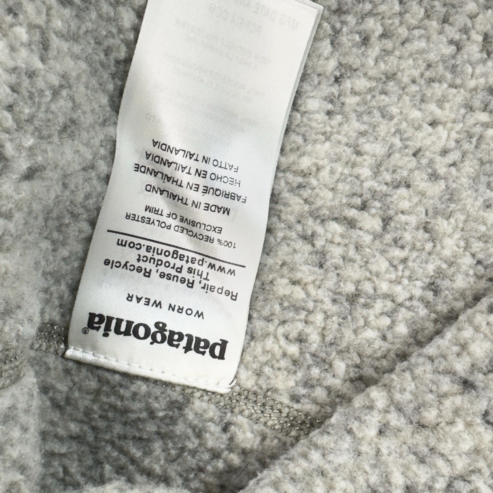 patagonia better sweater fleece 1/4 zip pullover jacket