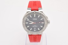 *TOP MINT w/ Box* Oris Aquis Date Automatic 7730 Grey Men's Watch From JAPAN 5