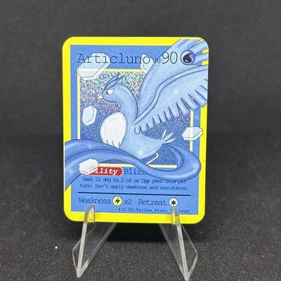 Pluto coco Mini Series 1 - Holo Articuno #36 - Yellow Pluto Village 